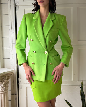 80s Escada Cashmere Blazer | M