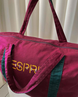 90s Esprit Two Tone Duffel Bag