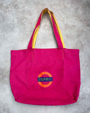 90s Esprit Pink Tote Bag