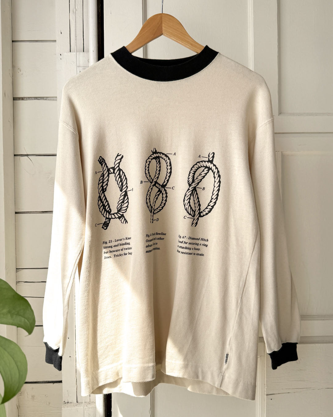 90s Esprit Knot Tutorial Sweatshirt | M