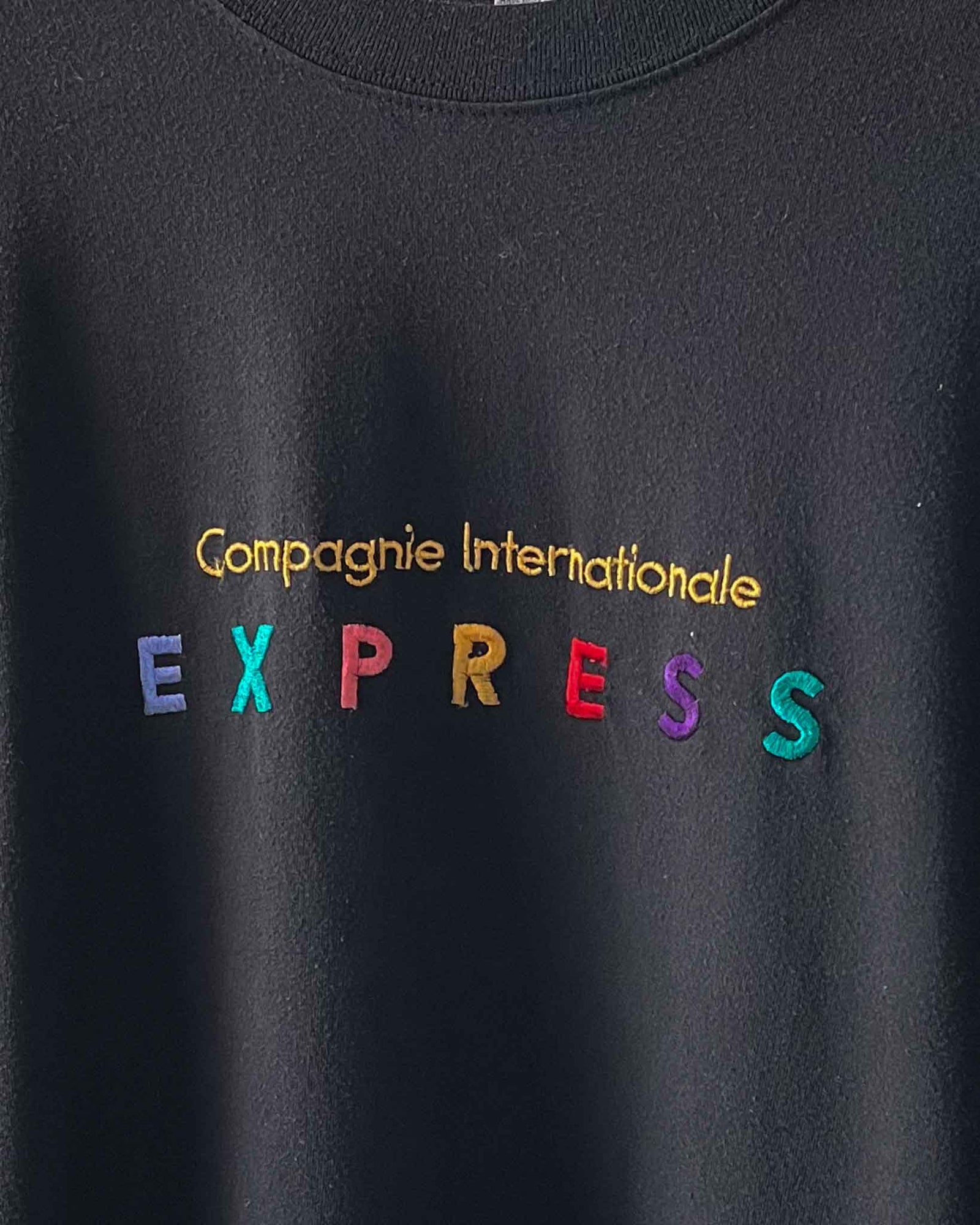 90s Express Rainbow Logo T-Shirt | M