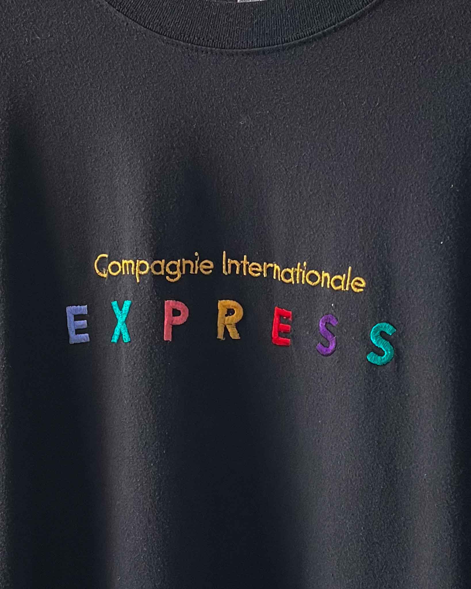 90s Express Rainbow Logo T-Shirt | M