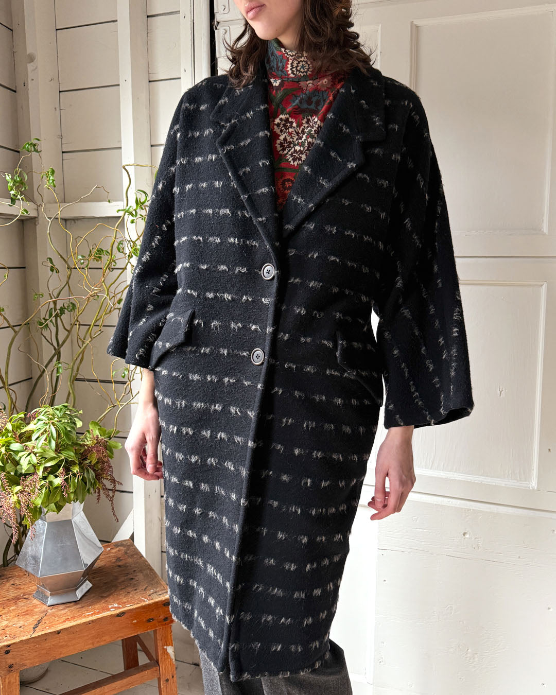 80s Jean Paul Gaultier Wool Coat | S-M