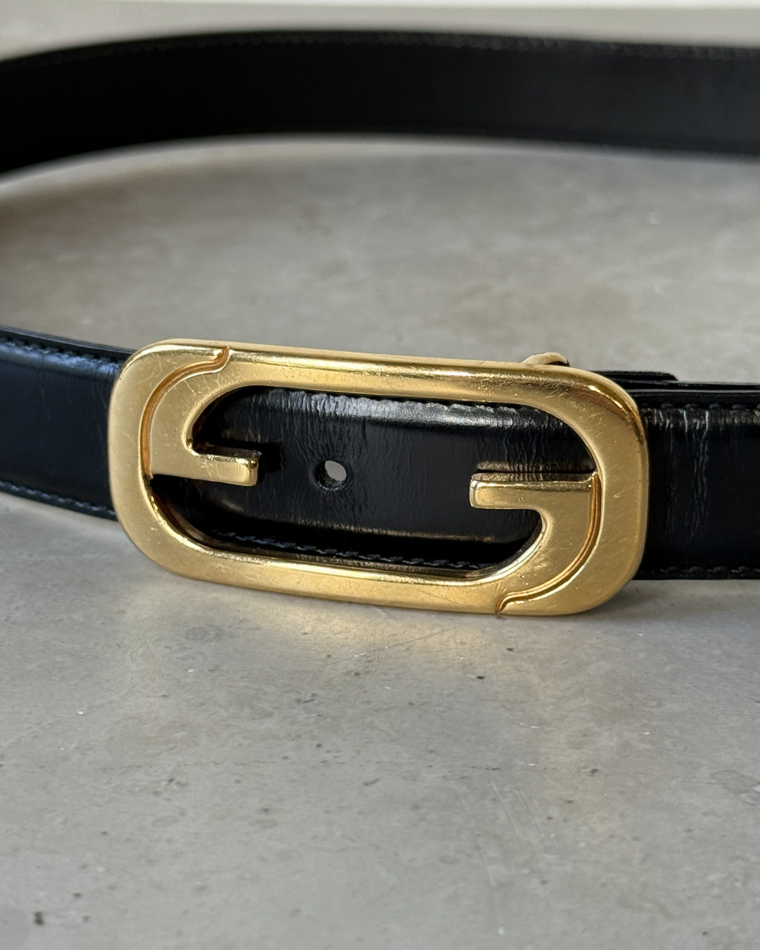90s Gucci Leather Belt