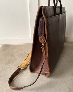 90s Gucci Leather Briefcase