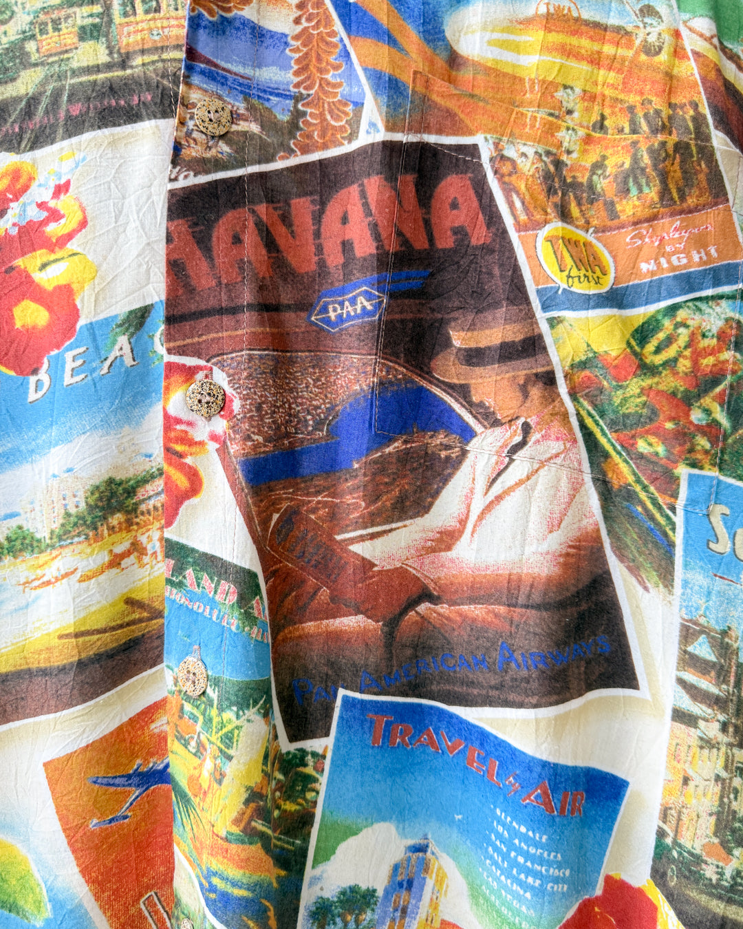 90s Jam's World "Retro Travels" Shirt | L