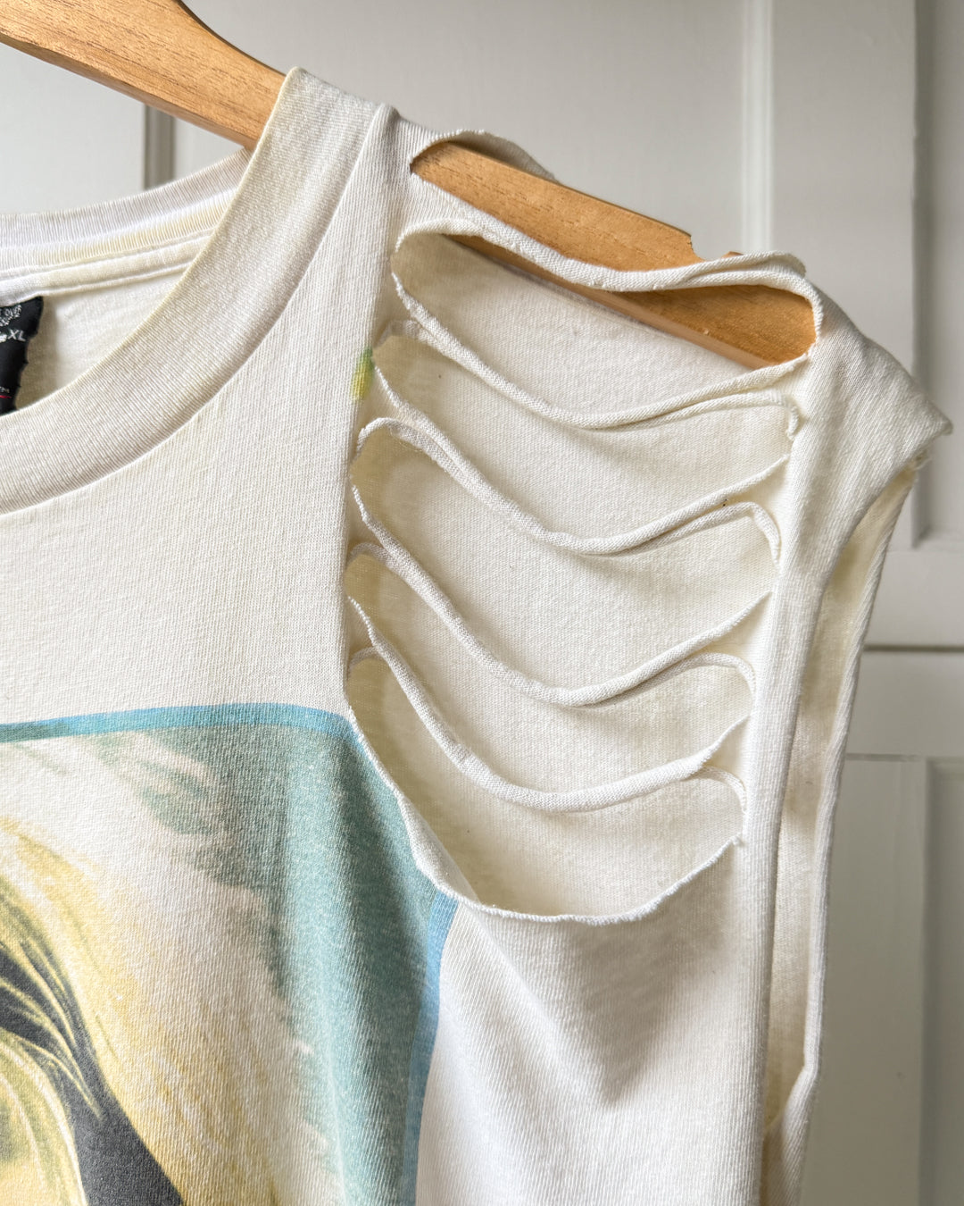 90s Distressed Kurt Cobain Memorial T-Shirt | M