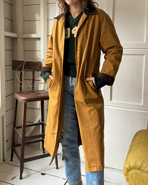 80s LL Bean Canvas Barn Jacket | M-L