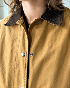 80s LL Bean Canvas Barn Jacket | M-L