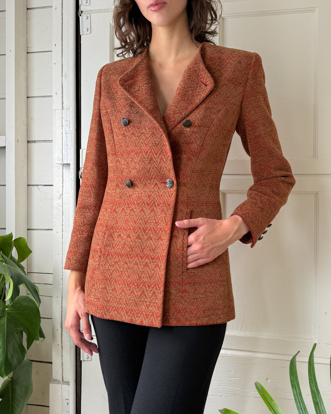 90s Lanvin Wool Jacket | S