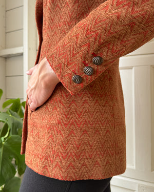 90s Lanvin Wool Jacket | S