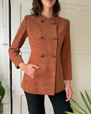 90s Lanvin Wool Jacket | S