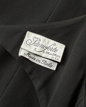 90s Max Mara Open Back Mini Dress | S