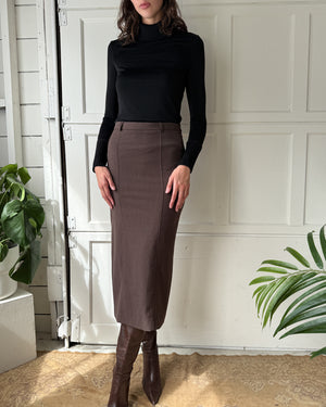 90s Gigli Wool Skirt | S