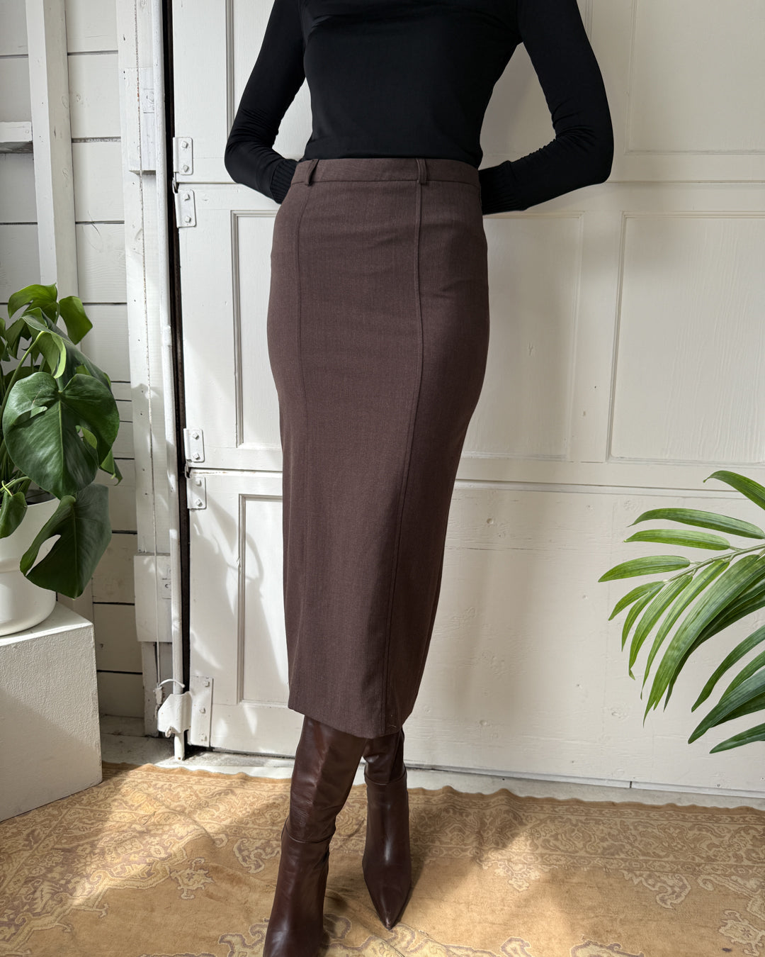 90s Gigli Wool Skirt | S