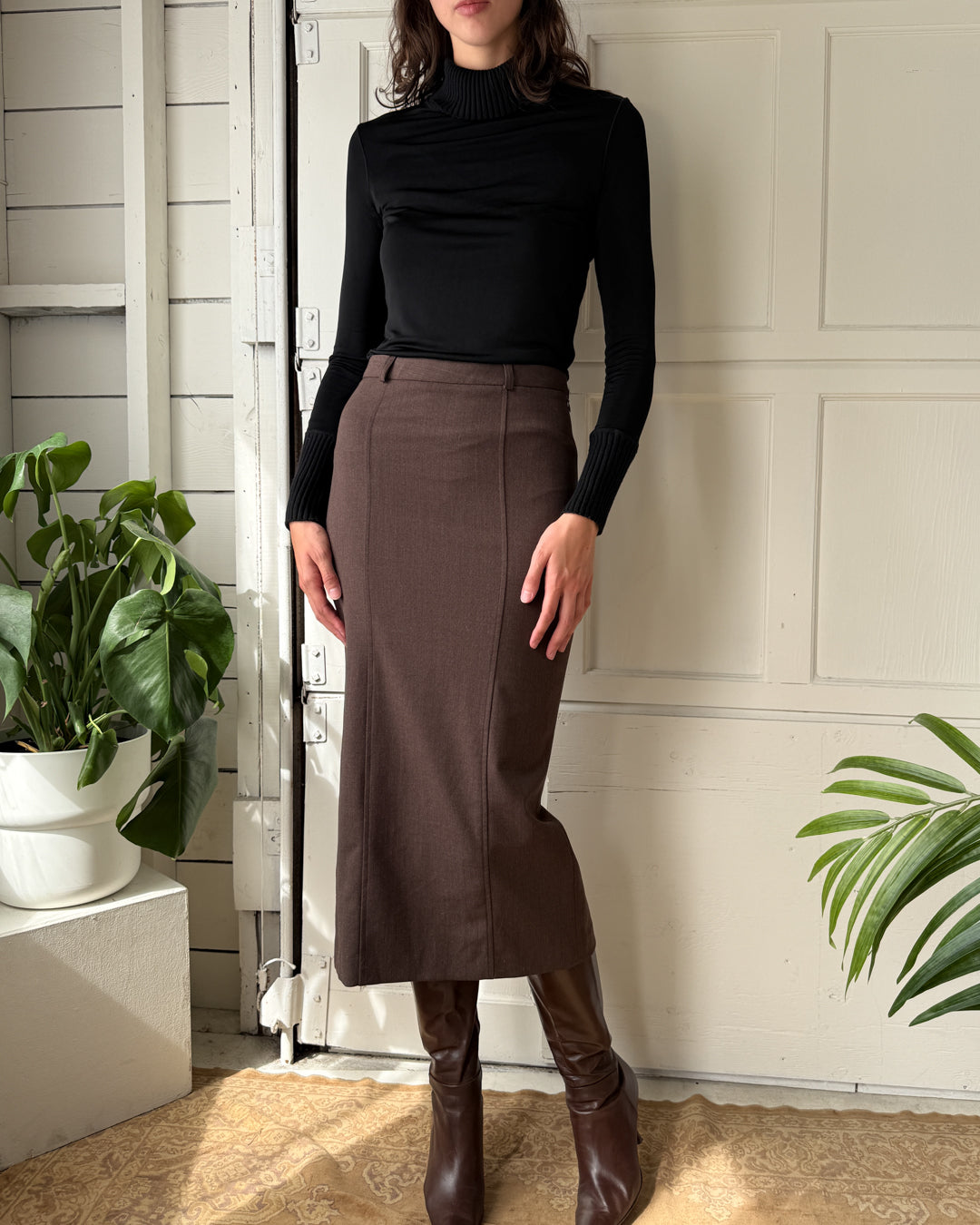 90s Gigli Wool Skirt | S