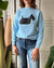 80s Scottie Dog Sweatshirt | S-M