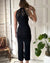 90s St John Cut-Out Knit Gown | S-M