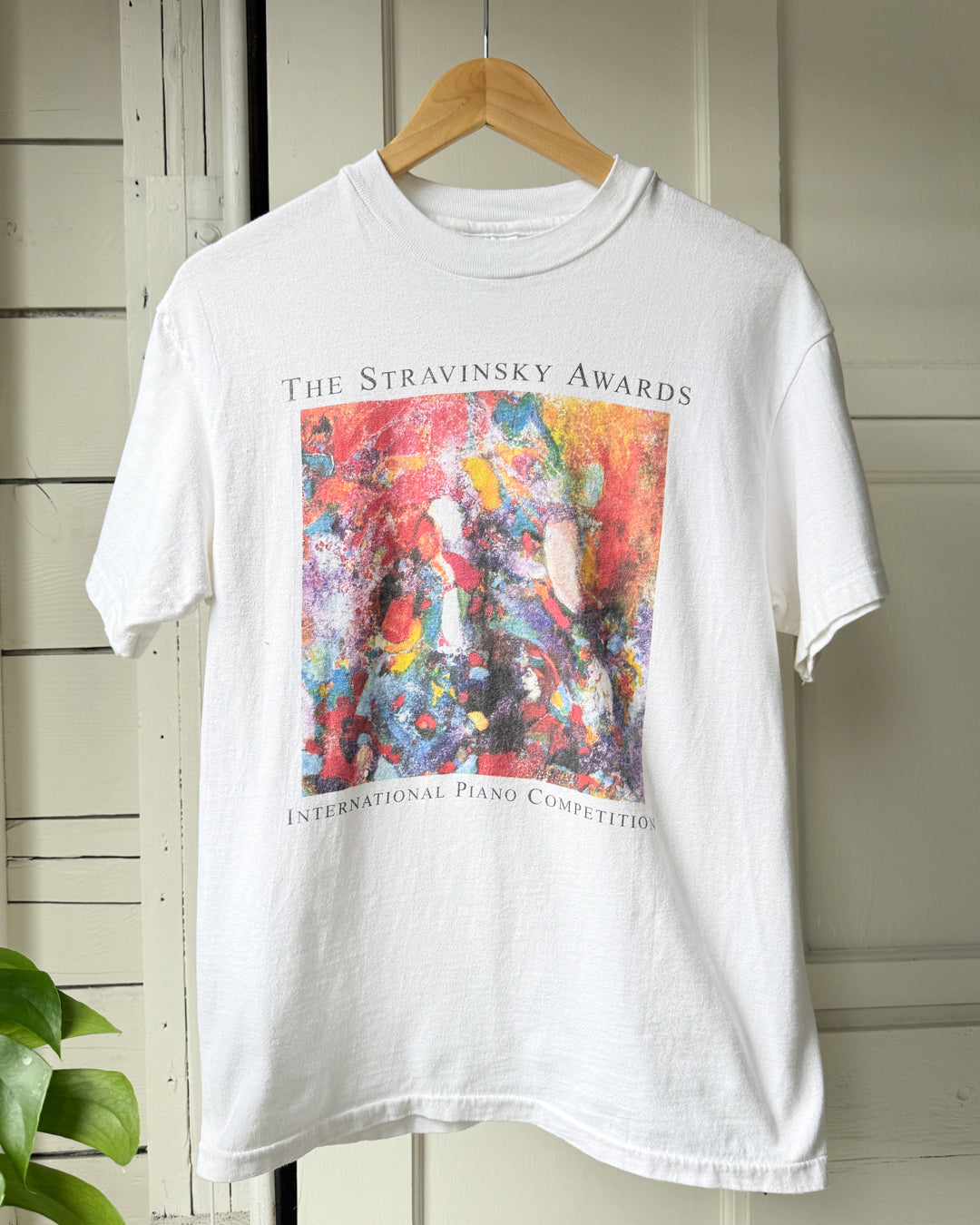 90s Stravinsky Piano Competition T-Shirt | M