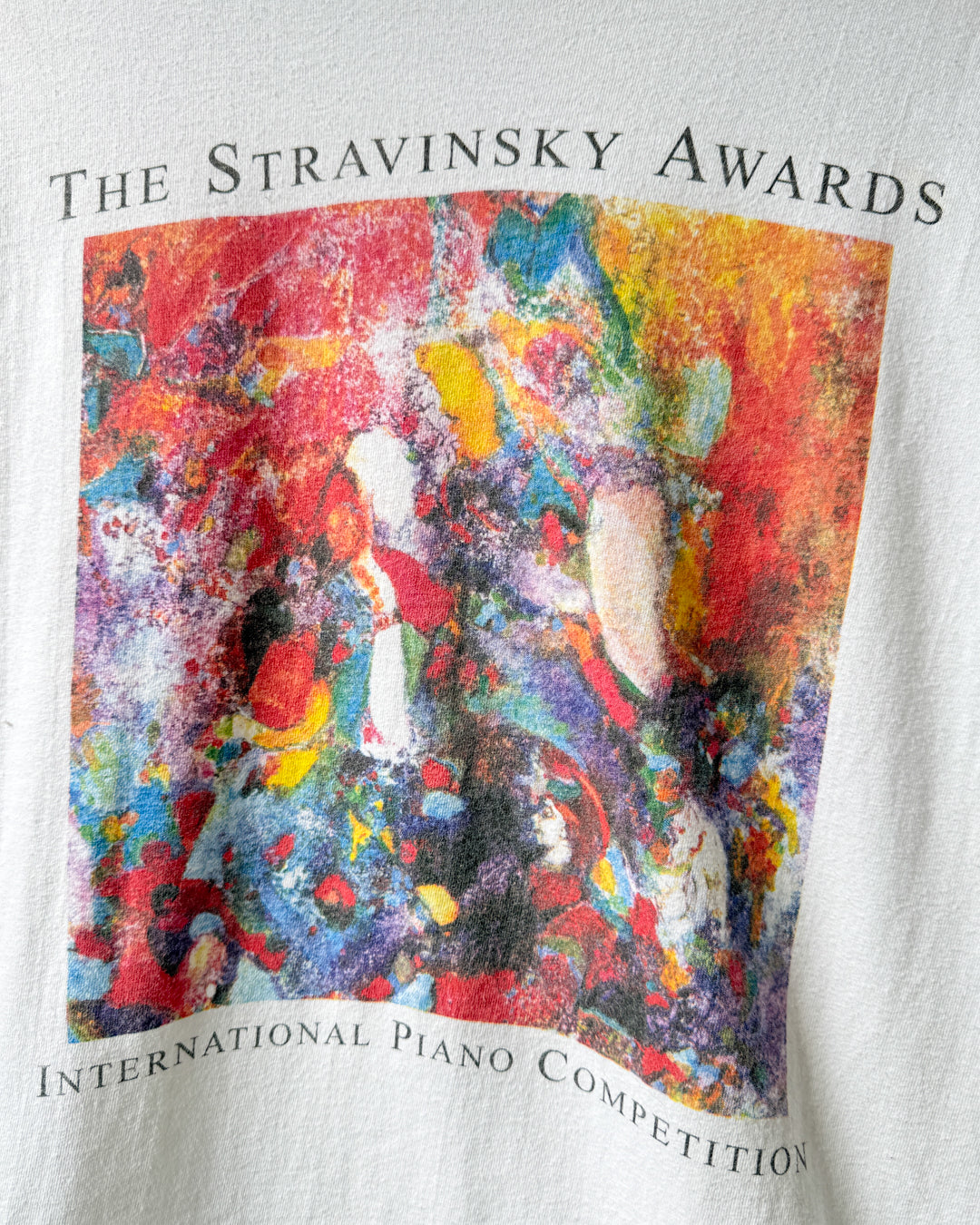 90s Stravinsky Piano Competition T-Shirt | M