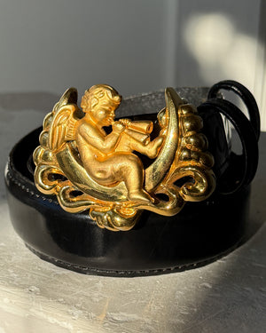 90s Gold Cherub Belt