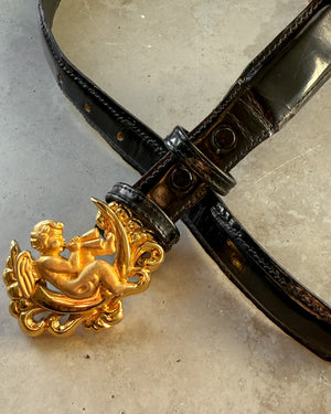 90s Gold Cherub Belt