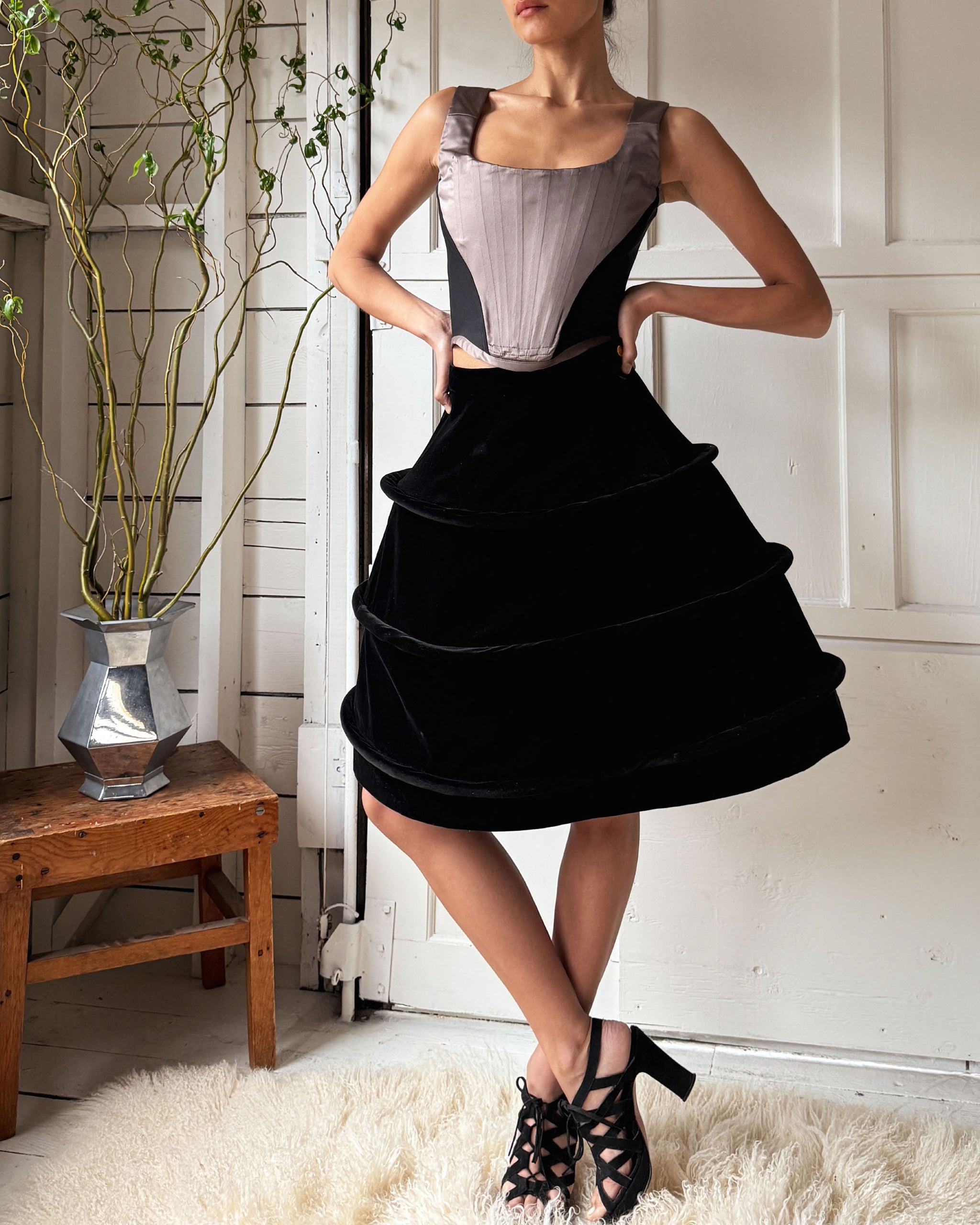 90s Vivienne Westwood Corset Top | S