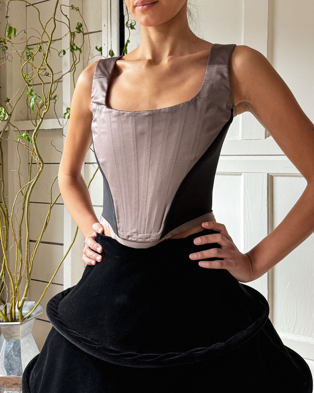 90s Vivienne Westwood Corset Top | S