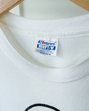 90s "Chanel" Logo T-Shirt | XL
