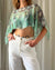 00s Wide Leg White Linen Pants | M