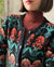 80s Floral Intarsia Cardigan