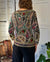 90s Heavily Beaded Silk Jacket | M