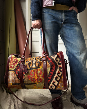 90s Kilim Travel Bag