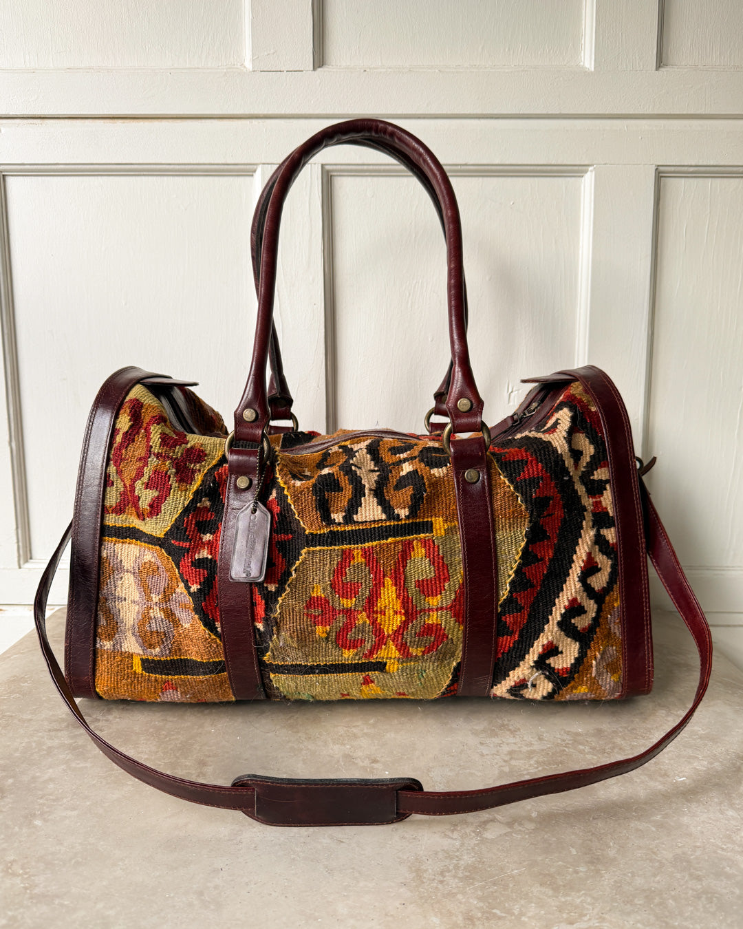 90s Kilim Travel Bag