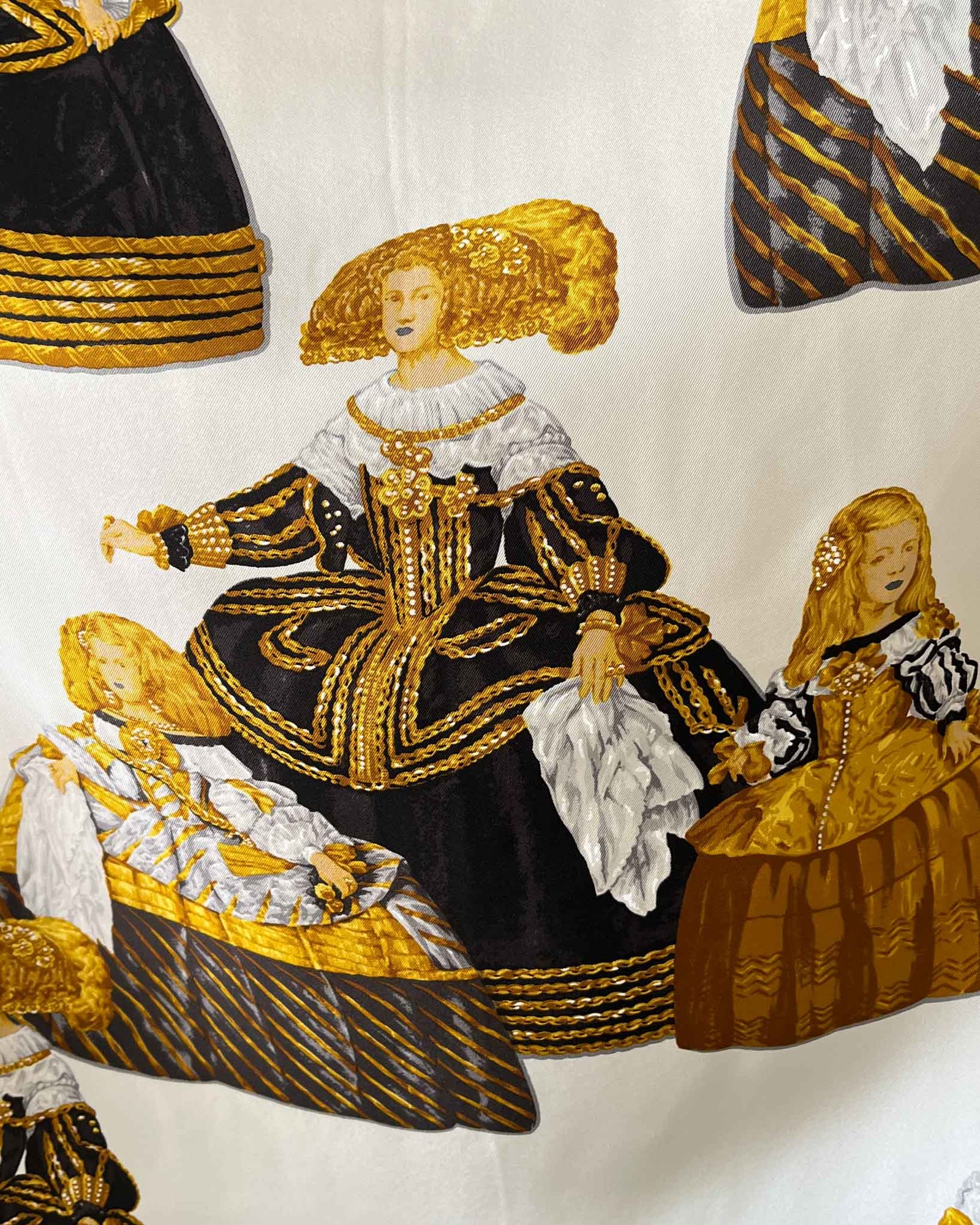 90s Loewe Silk Ladies Scarf