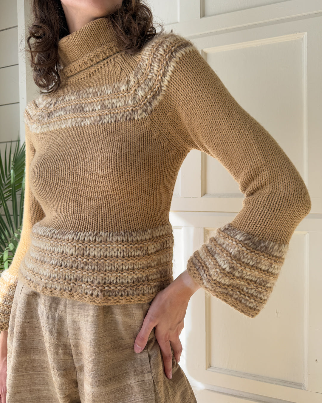 00s Italian Turtleneck Sweater | S