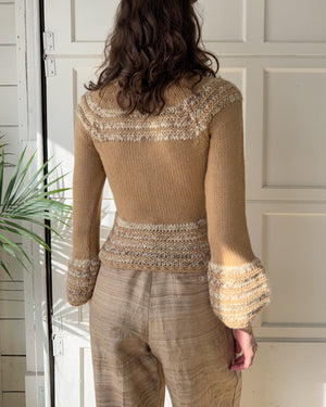 00s Italian Turtleneck Sweater | S