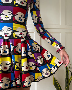 00s Betsey Johnson Marilyn Dress | S