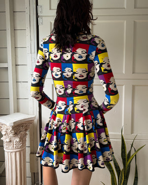 00s Betsey Johnson Marilyn Dress | S