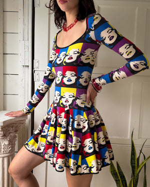 00s Betsey Johnson Marilyn Dress | S