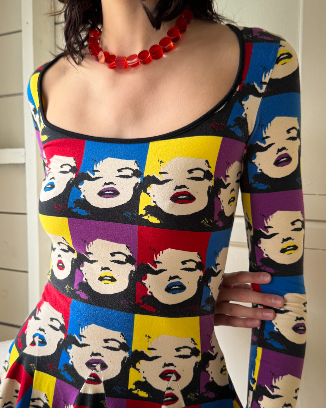 00s Betsey Johnson Marilyn Dress | S