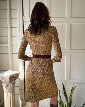 00s DVF Silk Jersey Dress | S
