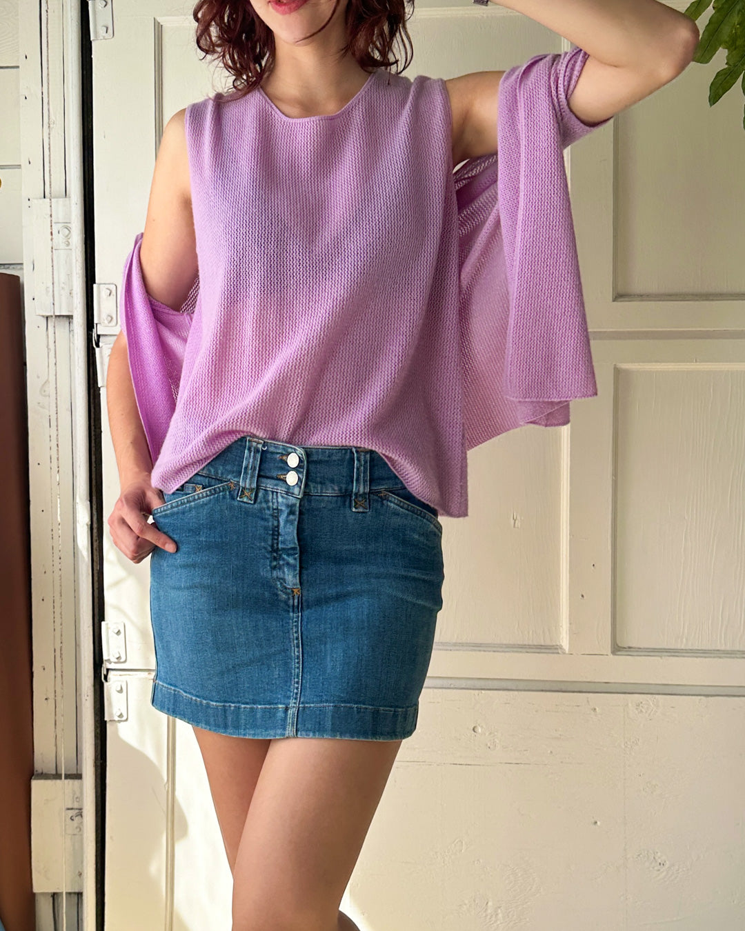 00s Dolce & Gabbana Denim Mini | M