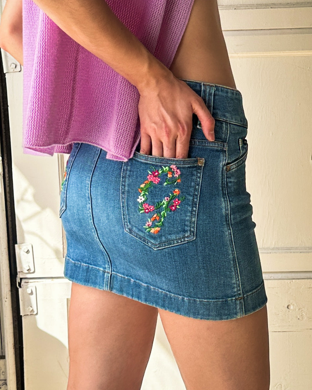 00s Dolce & Gabbana Denim Mini | M