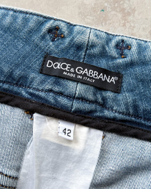 00s Dolce & Gabbana Denim Mini | M