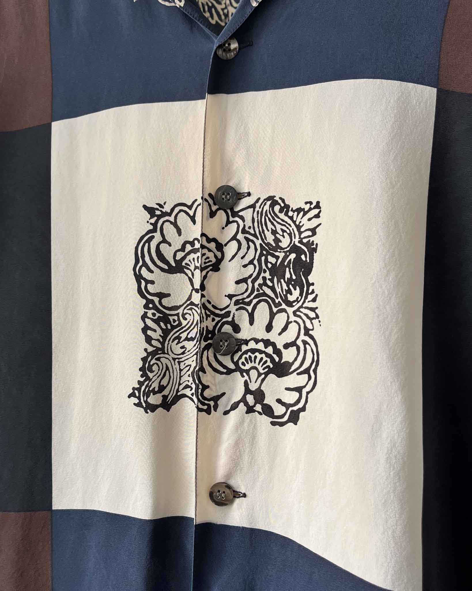 00s Equipment Silk Shirt | S-M