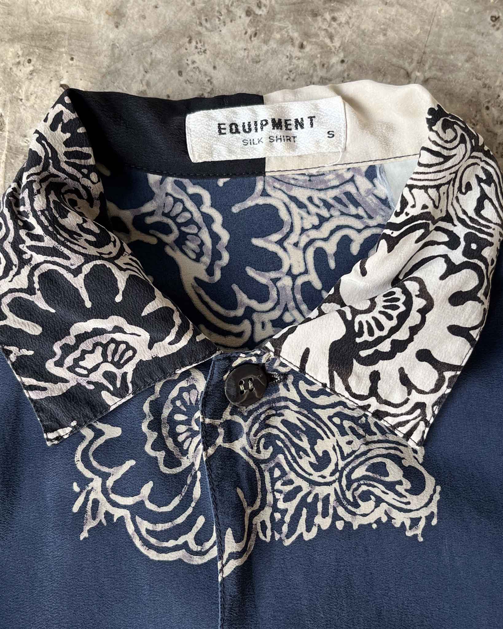 00s Equipment Silk Shirt | S-M