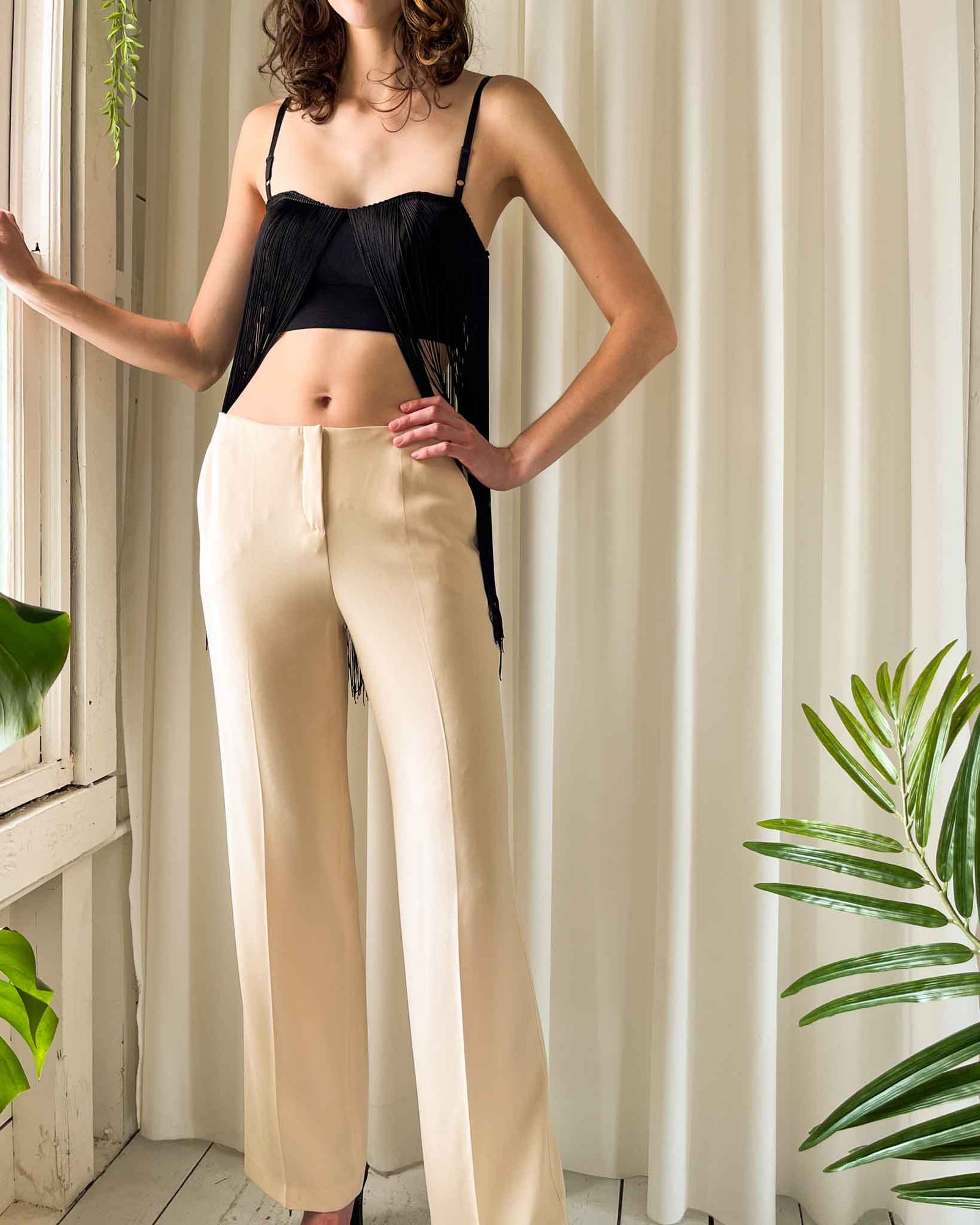 00s La Perla Low Rise Pants | S