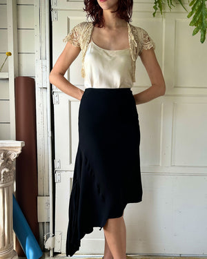 00s Marni Asymmetrical Skirt | S