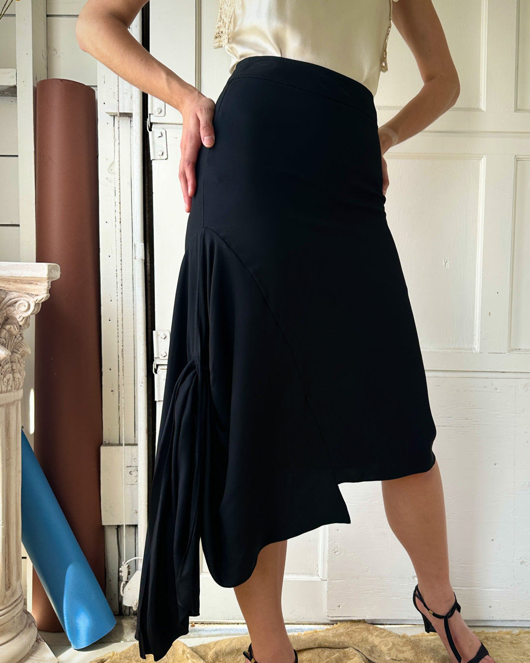 00s Marni Asymmetrical Skirt | S